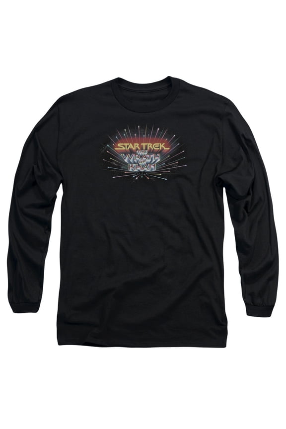 Star Trek - Khan Logo - Long Sleeve Shirt - Small