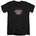 thumbnail image 1 of Star Trek-Khan Logo - Short Sleeve Adult 30-1 V-Neck Tee - Black- Large, 1 of 1