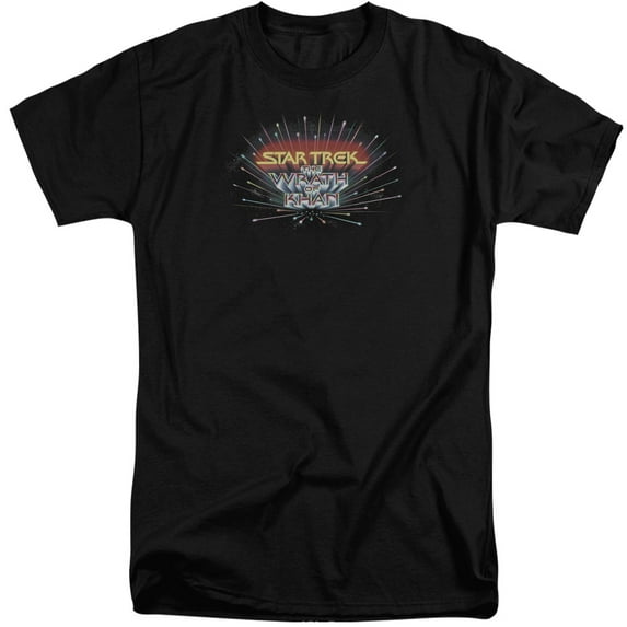Star Trek - Khan Logo - Tall Fit Short Sleeve Shirt - X-Large