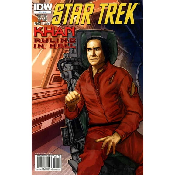 Star Trek: Khan Ruling in Hell #2A VF ; IDW Comic Book