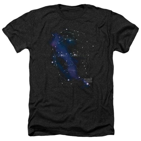 Star Trek - Kirk Constellations - Heather Short Sleeve Shirt - Small