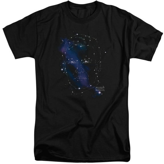 Star Trek - Kirk Constellations - Tall Fit Short Sleeve Shirt - X-Large