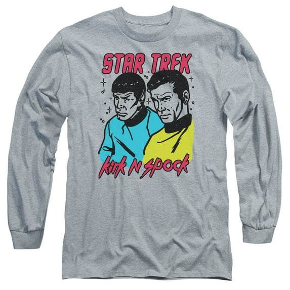 Star Trek - Kirk N Spock - Long Sleeve Shirt - Large