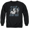 thumbnail image 1 of Star Trek - Kirk Spock And Company - Crewneck Sweatshirt - Large, 1 of 2