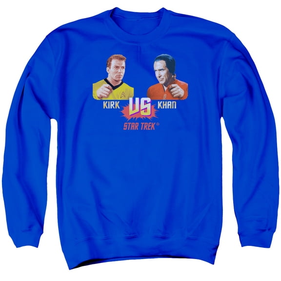 Star Trek - Kirk Vs Khan - Crewneck Sweatshirt - Large
