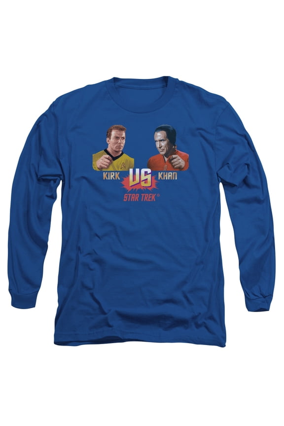 Star Trek - Kirk Vs Khan - Long Sleeve Shirt - Medium