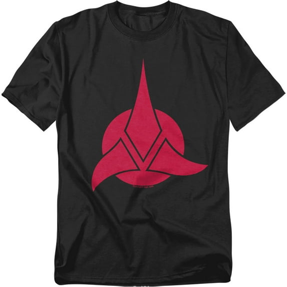 Star Trek Men's Klingon Logo T-shirt X-Large Black