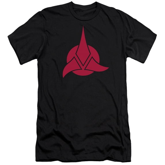 Star Trek - Klingon Logo - Slim Fit Short Sleeve Shirt - Small