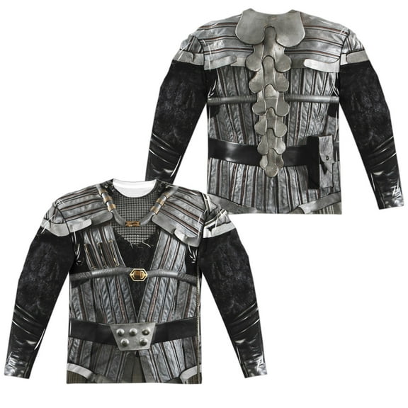 Star Trek - Klingon Uniform (Front/Back Print) - Regular Fit Long Sleeve Shirt - XXX-Large
