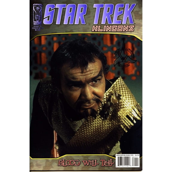 Star Trek: Klingons: Blood Will Tell #1G VF ; IDW Comic Book