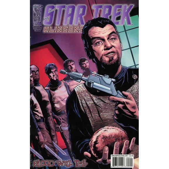 Star Trek: Klingons: Blood Will Tell #2A VF ; IDW Comic Book