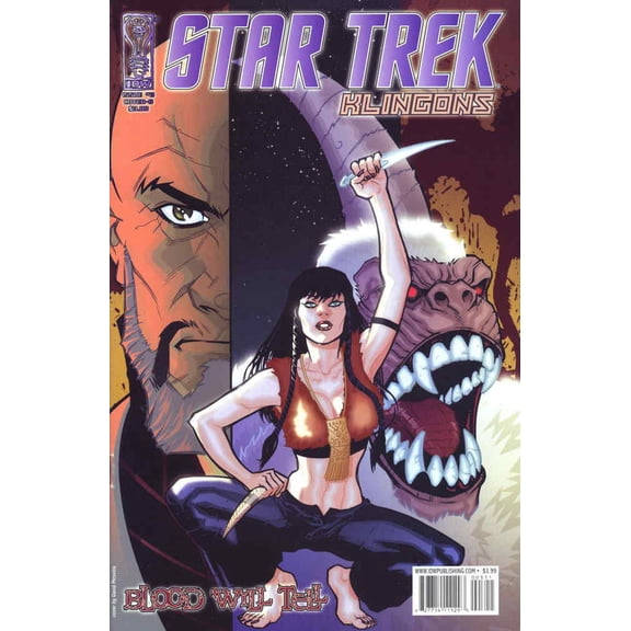 Star Trek: Klingons: Blood Will Tell #3B VF ; IDW Comic Book