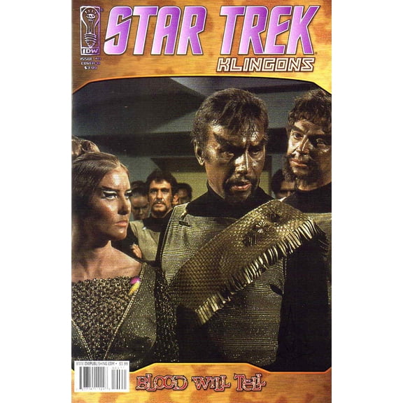 Star Trek: Klingons: Blood Will Tell #4B VF ; IDW Comic Book