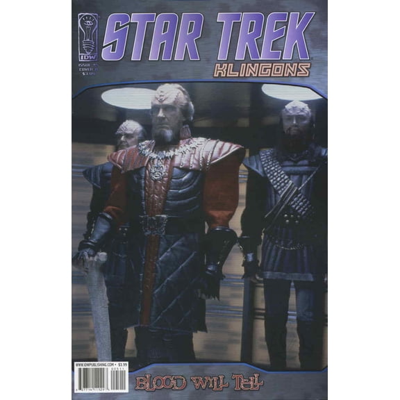 Star Trek: Klingons: Blood Will Tell #5B VF ; IDW Comic Book