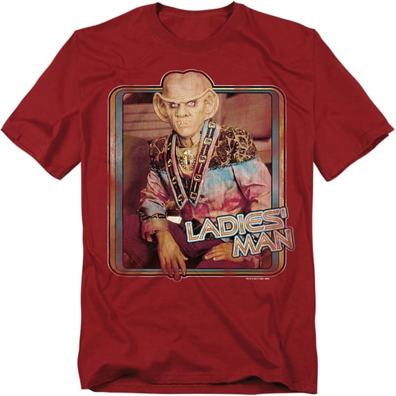 Star Trek Ladies Man Officially Licensed Adult T-Shirt 2XL