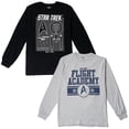 thumbnail image 1 of Star Trek Little Boys 2 Pack Long Sleeve T-Shirts Little Kid to Adult, 1 of 5