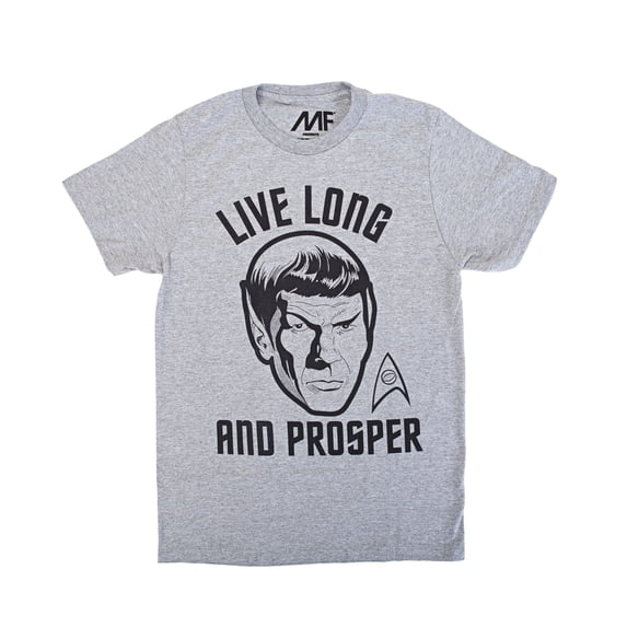 Star Trek Live Long and Prosper Graphic T-Shirt | M