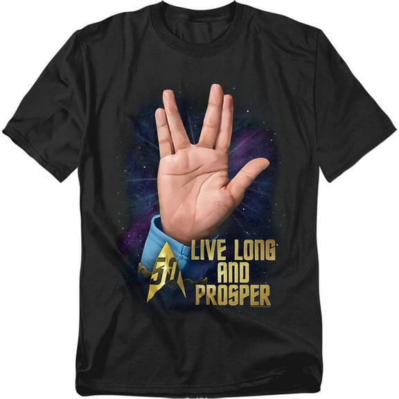 Star Trek Llap 50 Officially Licensed Adult T-Shirt 2XL