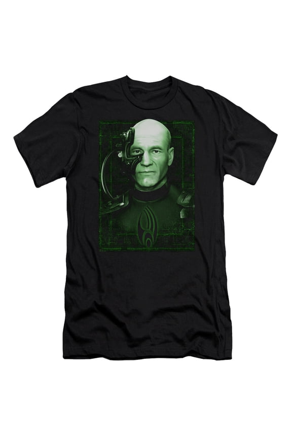 Star Trek - Locutus Of Borg - Premium Slim Fit Short Sleeve Shirt - Small