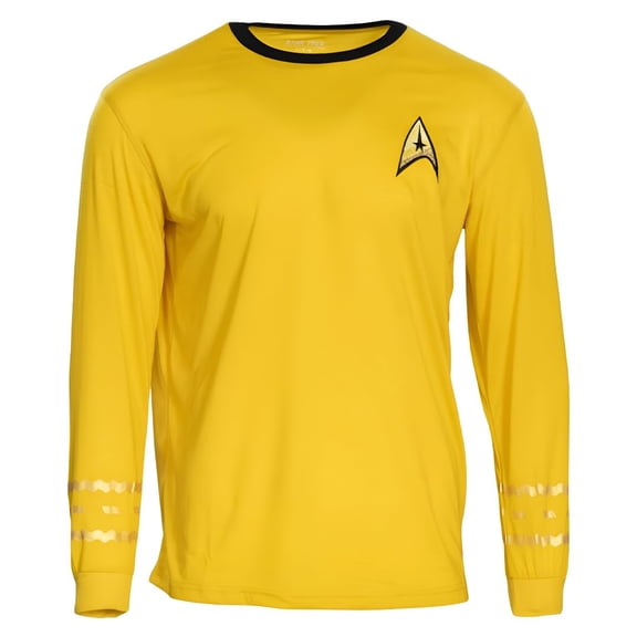 Mad Engine - Star Trek Long Sleeve Halloween Costume T-shirt - Spock Captain Kirk Engineering Cosplay