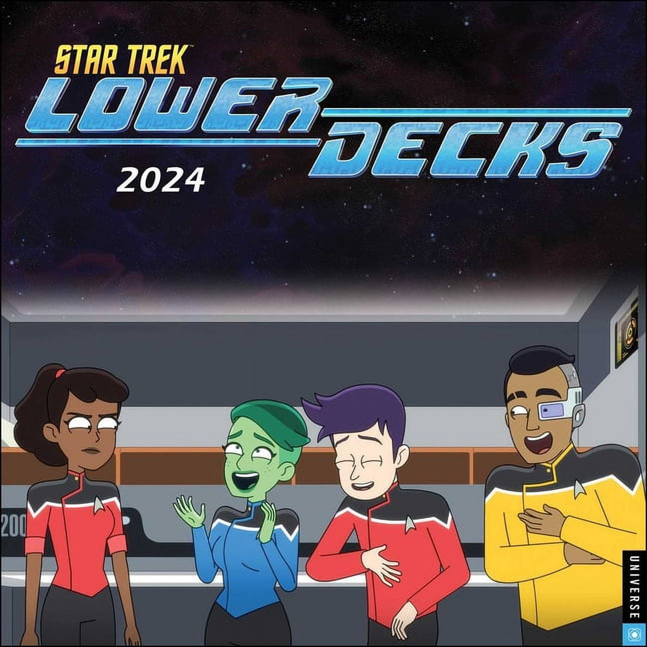 Star Trek Lower Decks 2024 Wall Calendar (Calendar)
