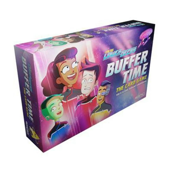 Star Trek Lower Decks Buffer Time Card Game for Ages 14 and up, from Asmodee