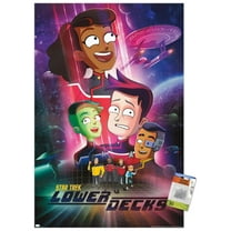 Star Trek: Lower Decks - Key Art Wall Poster with Pushpins, 22.375" x 34"