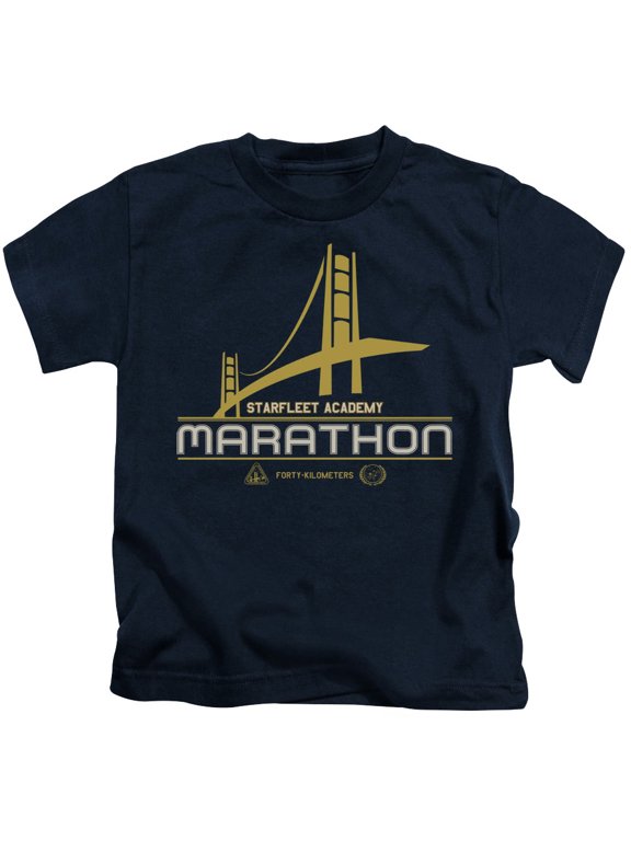 Star Trek - Marathon Logo - Juvenile Short Sleeve Shirt - 7
