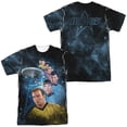 thumbnail image 1 of Star Trek Men's  Among The Stars Sublimation T-shirt White, 1 of 2