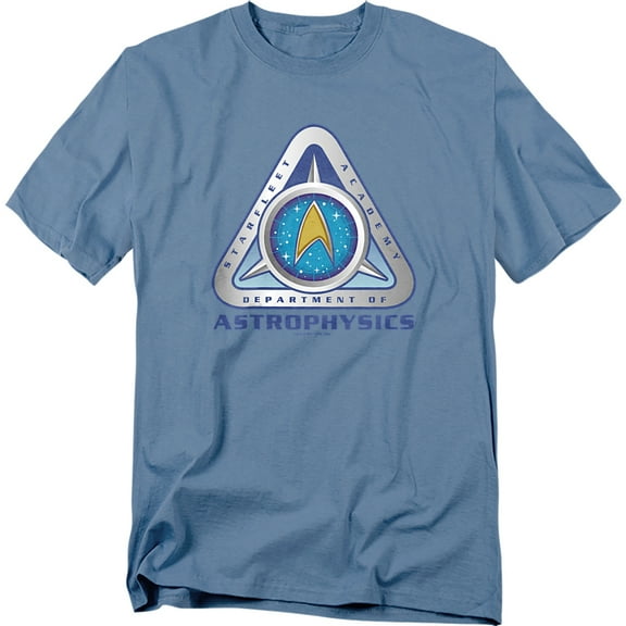 Star Trek Men's  Astrophysics T-shirt Blue