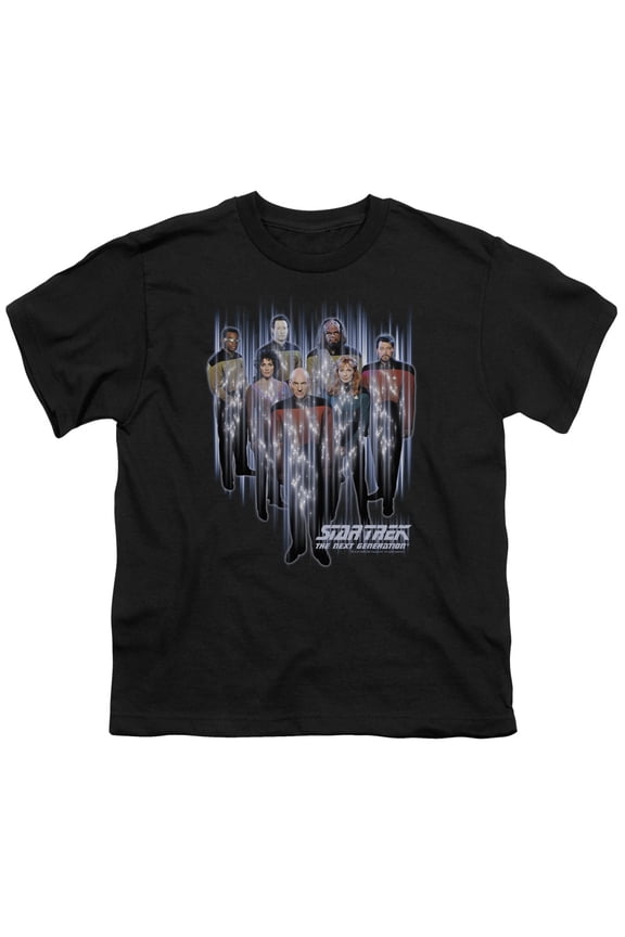 Star Trek Men's Beam Us Up Youth T-shirt Black