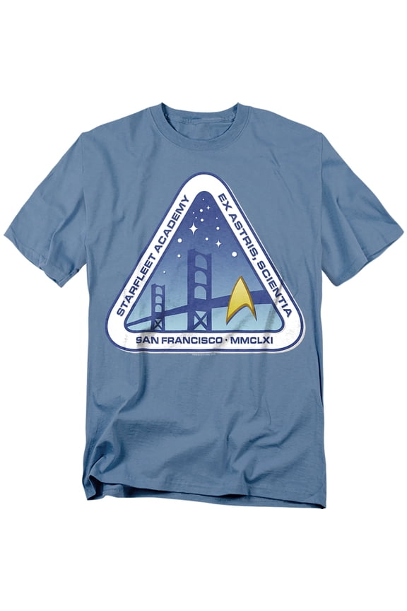 Men's Color Logo T-shirt Blue
