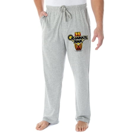 Star Trek Men's Deep Space Nine Quark's Bar Logo Adult Lounge Pajama Pants