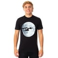 thumbnail image 1 of Star Trek Men's Starship Enterprise Silhouette Moon Background T-Shirt, 1 of 7