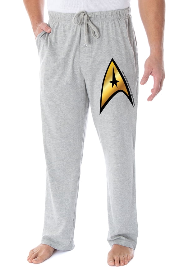 Star Trek Men's The Original Series Command Starfleet Insignia Pajama Pants