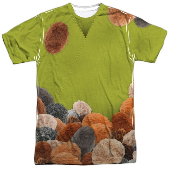 Star Trek Men's  Tribble Trek Sublimation T-shirt White