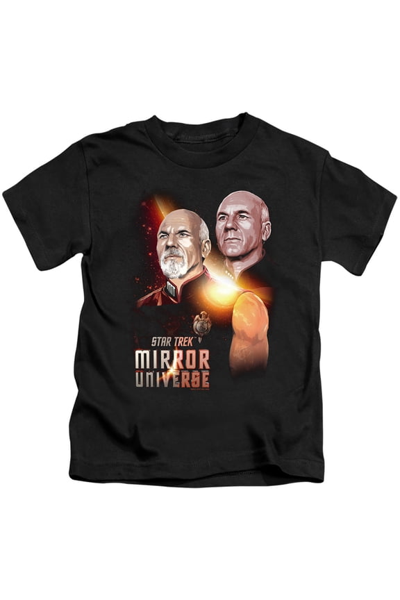 Star Trek Mirror Picard Youth 18/1 T-Shirt Black