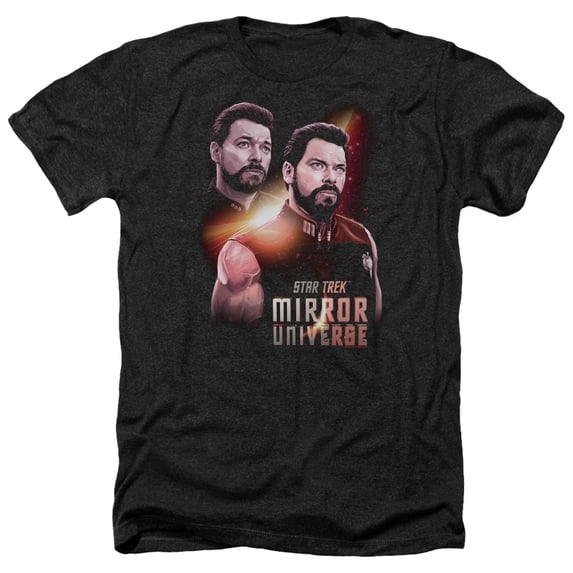 Star Trek - Mirror Riker - Heather Short Sleeve Shirt - XX-Large