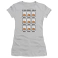 thumbnail image 1 of Star Trek - Moody Tribbles - Juniors Teen Girls Cap Sleeve Shirt - Medium, 1 of 2