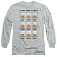 thumbnail image 1 of Star Trek Moody Tribbles Long Sleeve Adult 18/1 T-Shirt Silver, 1 of 1