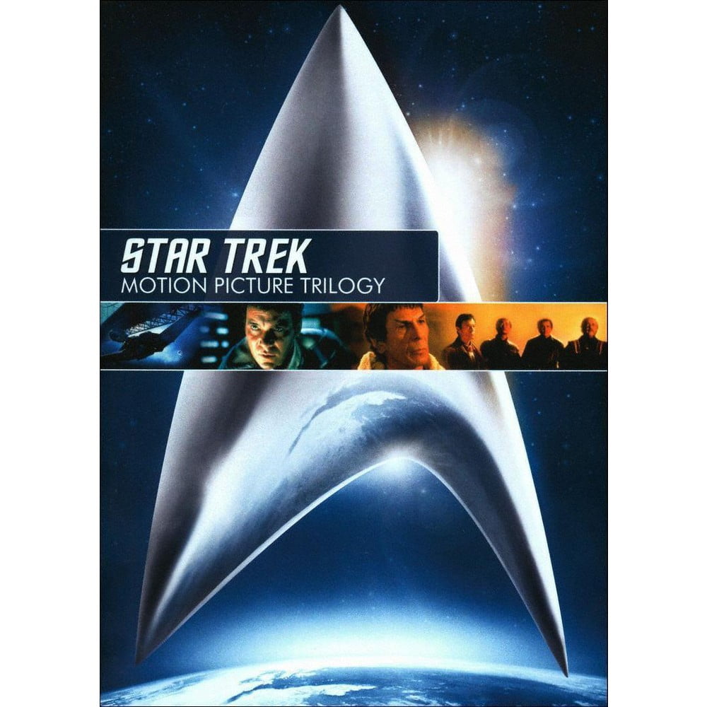 Star Trek: Motion Picture Trilogy (DVD, 2009, Widescreen) - Walmart.com