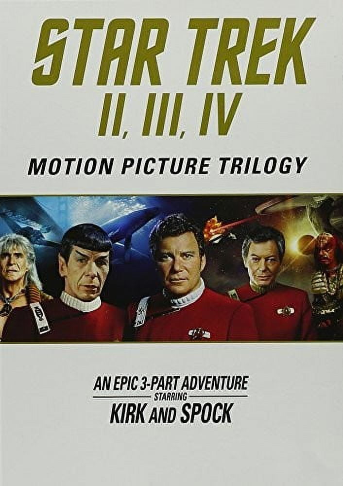 PARAMOUNT Star Trek: Motion Picture Trilogy (DVD)