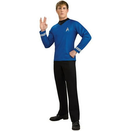 Star Trek Movie Blue DLX Adult Halloween Shirt Costume