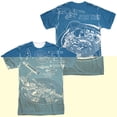 thumbnail image 1 of Star Trek Multi Angle Plans Unisex Adult Sublimated Costume T Shirt (Front/Back), Large, 1 of 2