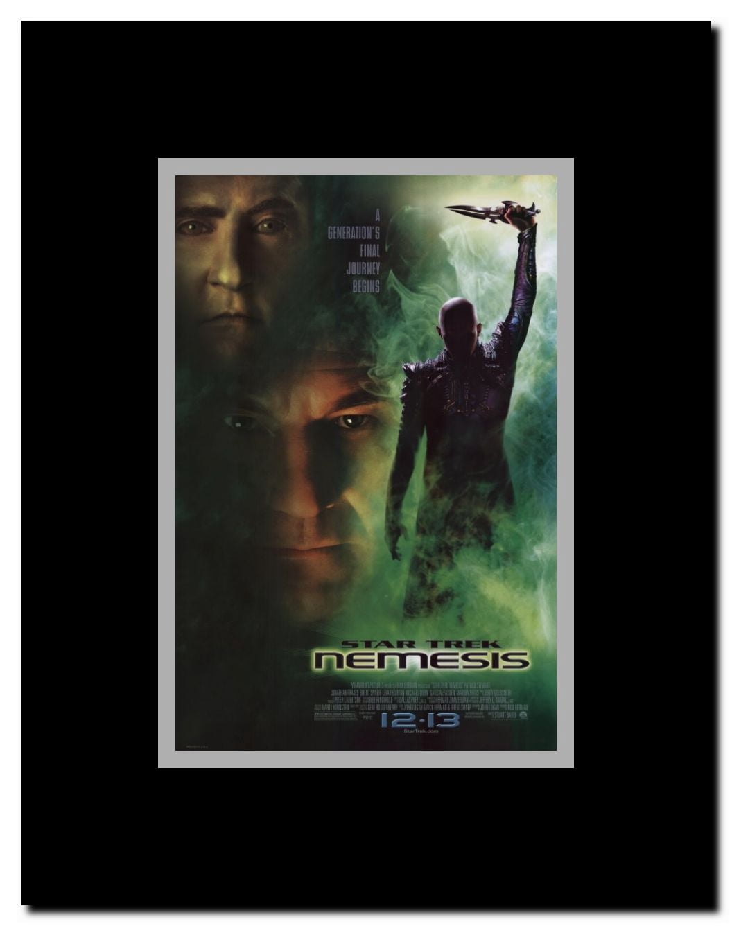 Star Trek: Nemesis Framed Movie Poster
