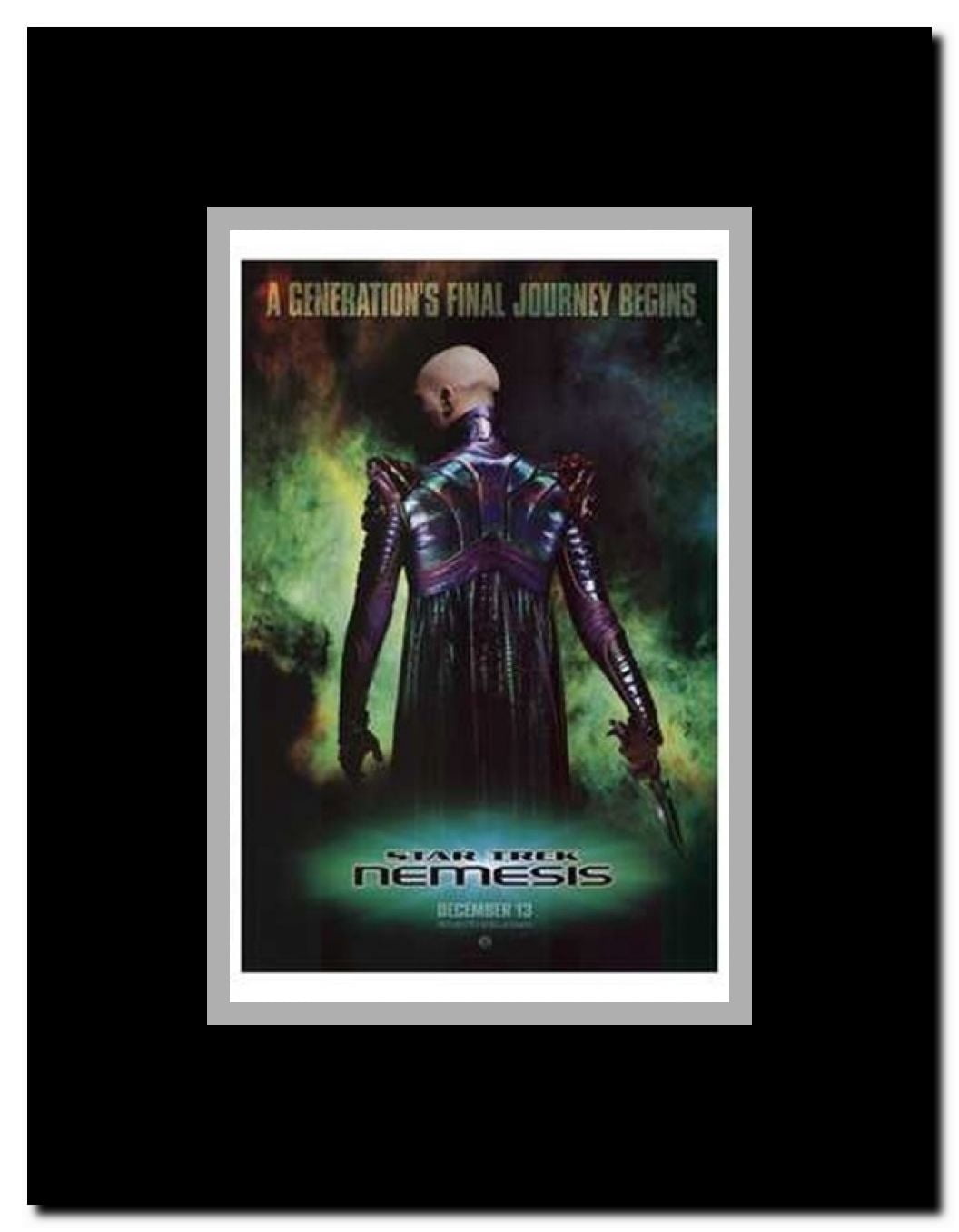 Star Trek: Nemesis Framed Movie Poster