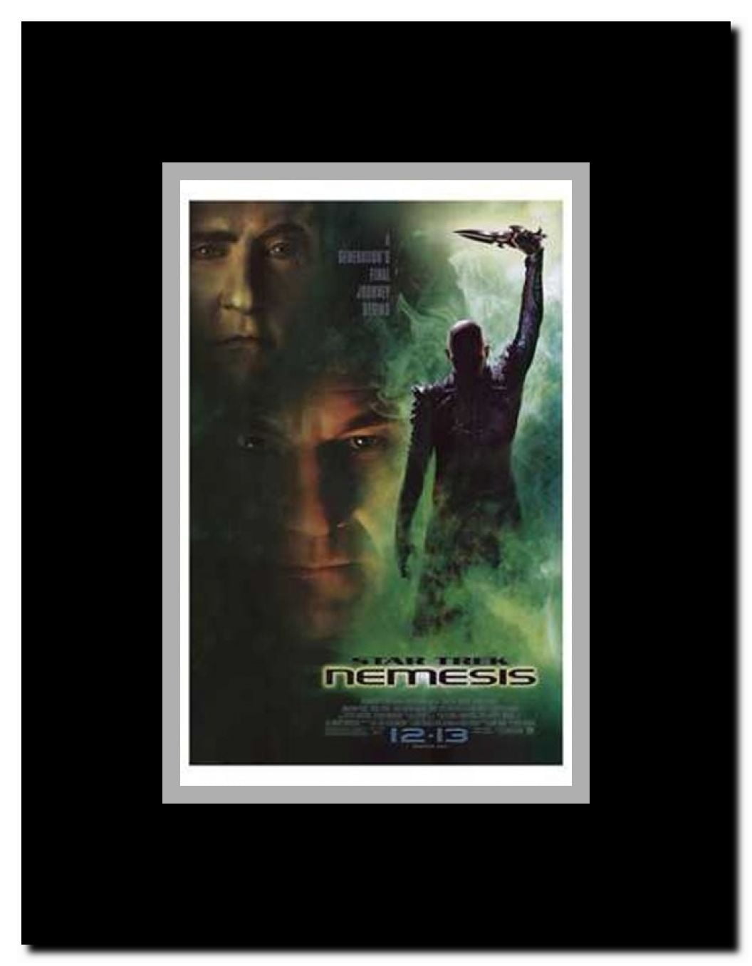 Star Trek: Nemesis Framed Movie Poster