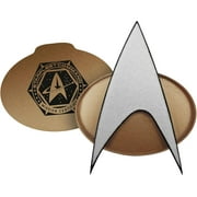FAMETEK Star Trek Next Generation Bluetooth Communicator Badge 2026 Edition - TNG Bluetooth ComBadge with Chirp Sound Effects, Microphone & Speaker – Star Trek Memorabilia, Gifts and Collectibles