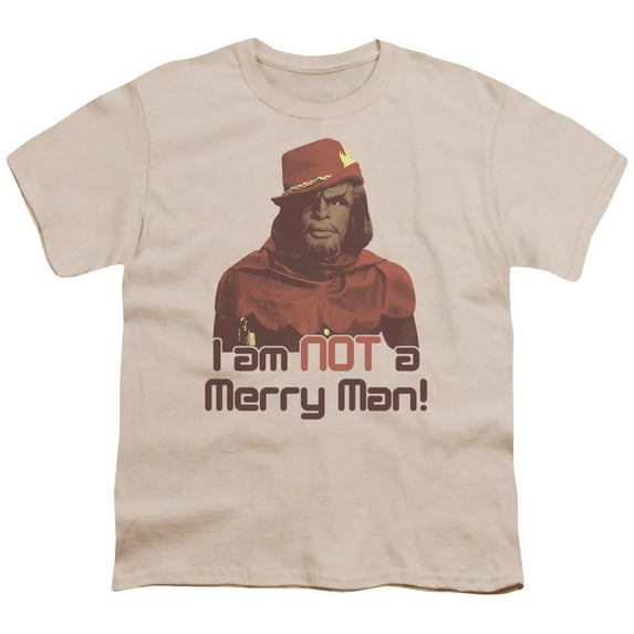 Star Trek Not Merry Youth 18/1 T-Shirt Cream