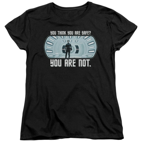 Star Trek - Not Safe - Women's Short Sleeve Shirt - Medium
